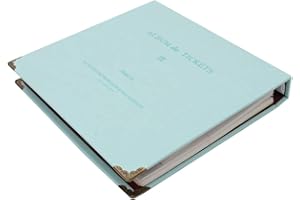 TOYANDONA Ticket Stub Organizer Banconote Bill Film Ticket Collection Album Memorie Foto Memorizzazione Note per Casa Ufficio Verde Scuro, Carta, Verde chiaro, 22.3*21.5cm