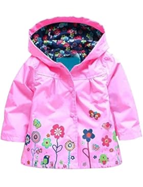 Très Chic Mailanda Kinder Mädchen Regenjacke Regenmantel mit Kapuze