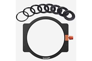 K&F Concept Nano-X zestaw uchwytów na filtry prostokątne (wraz z 8 pierścieniami adapterowymi)