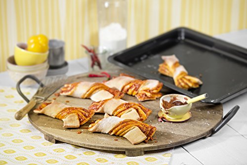 KAISER Verschiebbares Herdbackblech 33 - 52 cm Delicious gute Antihaftbeschichtung praktischer Griffrand individuell größenverstellbar mit cm-Skalierung