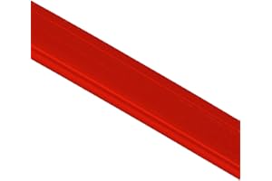 CR-MOESANCO® Cinta Cubre Tornillos para Autocaravana, 12 mm, Goma Roja, Protección contra Corrosión 10 Metros
