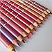 icase4u 12 Colors Women's Professional Lipliner set of Waterproof Lip Liner Pencil 15CM (Lipliner)