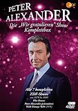 Peter Alexander: Die "Wir gratulieren" Show - Komplettbox [4 DVDs] - Peter Alexander