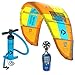 Produktbild Duotone DICE Kite Schirm ORANGE 9 QM 2019 PUMPE XL + WINDMESSER