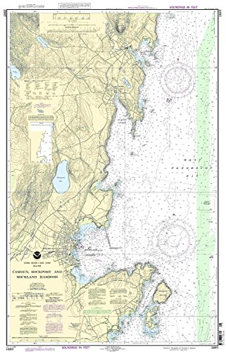 Preisvergleich Produktbild 13307 – Camden, Rockport und Rockland Häfen