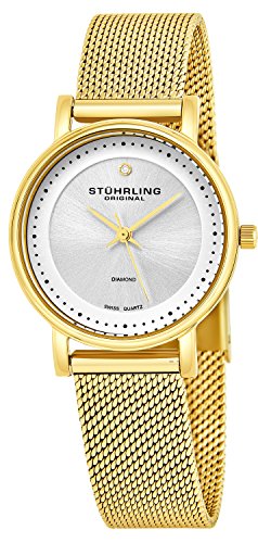 Stuhrling Original 734LM.04 Damen-Armbanduhr Analog Quarz Edelstahl Stuhrling Original 734LM.04 Damen-Armbanduhr Analog Quarz Edelstahl