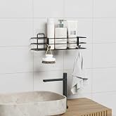 Teome Yapışkanlı Banyo Rafı Duş Şampuanlık Duvar D&uuml;zenleyici Organizer