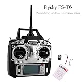 FS-T6 introduce el nuevo sistema de 2,4 canales de 6 canales. El FS-T6, después de años de éxito con el CT6B, FlySky presenta el nuevo FS-T6 con cargas de características frescas y convenientes haciendo el funcionamiento de este transmisor simple e instintivo.