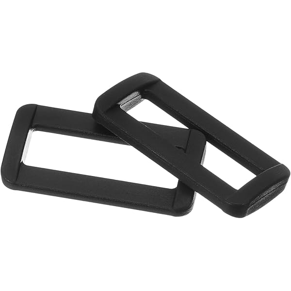 8 Stück Metall-Rechteckringe Für DIY-Projekte - Zinklegierung, 50x16 Mm, Für Gürtel, Rucksäcke & Taschen, Rostfrei