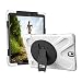 Produktbild Asnlove Tablet Galaxy Tab S3 9.7 T820 Hülle, 360 Grad Drehbare Robustes Kunststoff Hard Case mit Displayschutz - Ausklappbarer Standfuss für Samsung Galaxy Tab S3 9.7 Zoll SM-T820, SM-T825 - Weiß