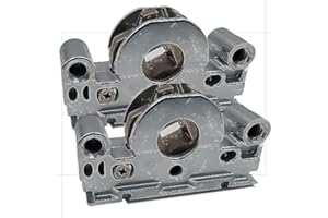 Achkey Maco Lot de 2 boîtiers à vis sans fin pour fenêtre avec mise à niveau HauSun