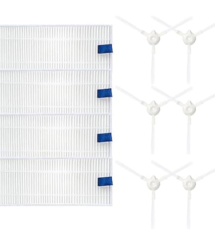 Kit Filtres Et Brosses Latérales ZR720002 Pour Aspirateur Rowenta X-Plorer Série 20, 40, 45, 50 - 8