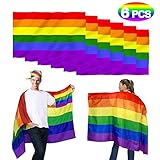 bandera lgbt comprar 【Color vivo y resistente a la decoloración UV 】La bandera del orgullo gay está hecha de poliéster de primera calidad 100%, que no solo es brillante y vívida, sino que también tiene una buena protección contra rayos UV y capacidad anti-desvanecimiento.