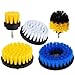 Produktbild Globalflashdeal 5 Stücke Bohrbürste - 5 cm 7,6 cm 10 cm 12,7 cm Schrubben Zubehr Reinigung Weiche Mittlere Borsten Bohrer Bürste für Badezimmer Fliesen Glas Teppiche