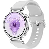 Sneezy Huawei Watch GT6 41mm İle Uyumlu Yumuşak PureLux Soft Tokalı Silikon Kordon