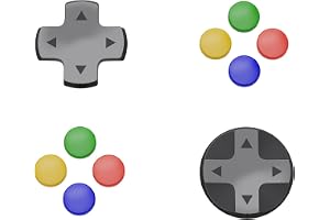 Savage Raven by Skull & Co. D-Pad Button Cap Set for Nintendo Switch 2 Joy-con - SFC