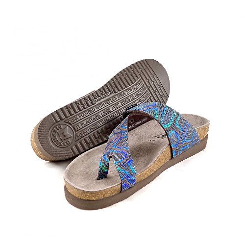 Women's Mephisto Helen Toe Post Sandal EU 39 / UK 6 Dark Brown Nairobi