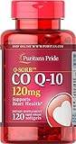 Puritan's Pride Q-SorbTM CO Q-10 120mg x 120 Rapid Release softgel Co-enzyme Q10