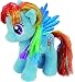 Produktbild TY 41005 - My Little Pony Baby - Schmusetier Rainbow Dash, 15 cm