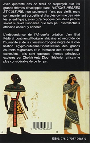 Livres Couvertures de Nations Nã¨Gres Et Culture: De L'antiquité Nã¨Gre éGyptienne Aux Problã¨Mes Culturels De L'afrique Noire D'aujourd'hui