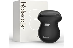 ‎ROLEADER Mini Elektrischer Rasierer Damen,Tragbarer Elektrorasierer für Unterwegs, Rasierer für Frauen IPX6 Wasserdicht,Lady Shaver,Lange Akkulaufzeit,Damenrasierer für Beine/Arme/Bikini (Schwarz)