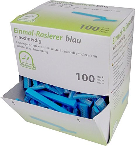 Disposable Razors HT70001 Medi, Colour: Blue Pack of 100 – Various Quantities Available