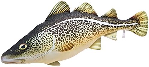 3D Sealife Cushion - Novelty Pillow (Cod 75cm)