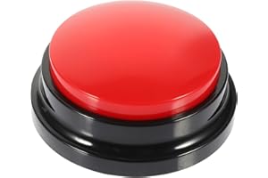 Toyvian Pulsanti di Comunicazione del Cane Che Parlano del Cane Pulsanti della Comunicazione del Suono Registrabili Pulsanti di Comunicazione' Animale Domestico Buzzeri Regalo