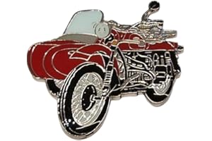 LENIMIA Pin für Ural Gespann, pin für ural gespann, Anstecker, anstecker, Anstecknadel, Motorrad, Motorradpin, Motorradanstecker, Motorradanstecknadel