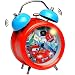 Produktbild LED Licht - Wecker - " Disney Cars / Lightning McQueen - Auto - VROOM " - Kinderwecker Analog - Glocken Alarm - Metall - Kunststoff / Plastik - Jungen - Metallwecker / Nachtlicht - Beleuchtung - Glockenwecker - Fahrzeuge Jackson Storm / Francesco - Mc Queen - Finn - Autos - Rennwagen Sportwagen - Cruz Ramirez / Car / für Kinder & Erwachsene - Doppelglockenwecker - Lernwecker / Lernuhr - Lichtwecker / Tischuhr - Standuhr