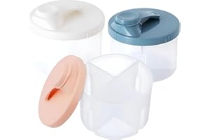 FYKZQWDS 3-Piece Portable Powder Dispenser for Travel and Outdoor Use