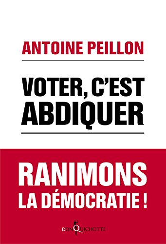 couverture de : Voter, c'est abdiquer