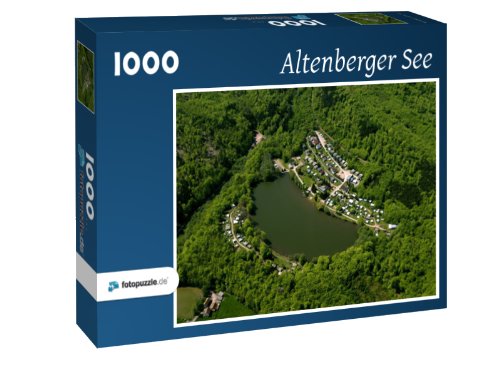 Preisvergleich Produktbild Altenberger See - Puzzle 1000 Teile mit Bild von oben