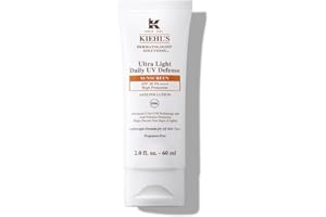 KIEHL'S Ultra Light Daily UV Defense SPF 50, hochwirksame Anti-Aging-Gesichtspflege mit LSF 50, Gesichtslotion mit hohem Lichtschutzfaktor, für langanhaltend jugendliche Haut