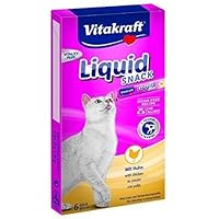Vitakraft Snacks para gatos Cat Liquid Snack Pollo - 11 x 90g
