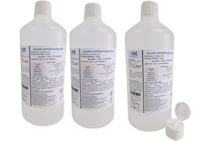 MEDILIFE 3x1L ALCOOL ISOPROPYLIQUE 99,9% Extra pur -Origine FRANCE GARANTIE Isopropanol, Parfait comme Solvant, Nettoyant et Dégraissant (3)