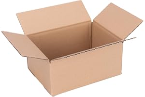 verpacking 100 Faltkartons Versandkartons DHL Kartons 200 x 150 x 90 mm, KK-10, 1-Wellig