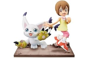 BANDAI Banpresto 30604218779 Figur, bunt, M Taichi&Agumon Actionfigur-Digimon Dxf-Adventure Archives 12 cm BP18778 Mehrfarbig, Multicolor, M