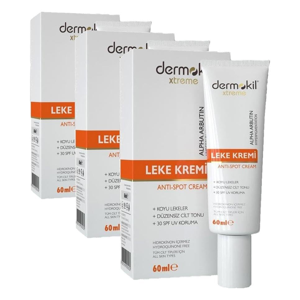 Dermokil Xtreme Anti Spot Leke Kremi (60 ml) (3 paketi)