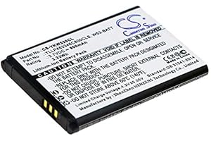 TECHTEK battery compatible with [] for W53, for W53h, for W53P, for W73, for W73H, for W73P, for W78H replaces W53-BATT,