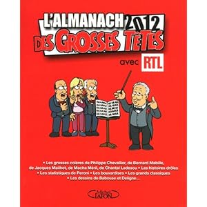 L'ALMANACH DES GROSSES TETES 2012