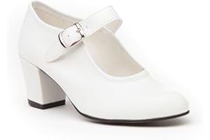 ANGELITOS Zapatos Flamenca para Niña y Mujer, Mod. 302, Calzado Made in Spain