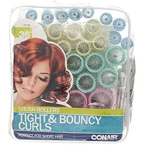 Conair Brush Rollers, Curl & Body 36 pieces