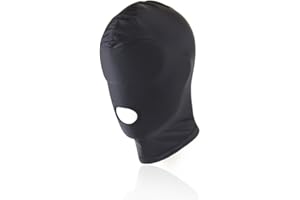 Toosexylingerie Black Hood Party Mask Headgear Adult Game/Halloween Head Mask
