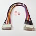 Produktbild MR-Onlinehandel ® 5 x 6S Balancer Kabel Verlängerung Verlängerungskabel JST-XH 20cm