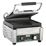Waring Commercial Single Panini Grill, 2000 Watt