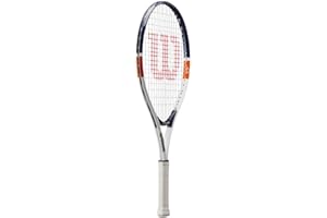 Wilson Racchetta da Tennis Roland Garros Elite 25, per bambini dai 9 ai 10 anni, Bianco/Blu, WR038710H