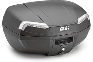 E-BIKERS Top Case GIVI Topcase E46NT Riviera mit Monolock-Platte inklusive E46 NT Scooter Motorrad
