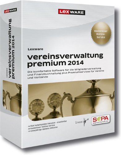 Preisvergleich Produktbild Lexware Vereinsverwaltung Premium 2014 (Version 7.00)