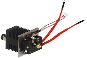 POLISI3D 2-in-1-Out-Hotend-Kit für Geeetech A10M A20M 3D-Drucker, reduziert Verstopfen oder Verklemmen, 1,75 mm Filament 0,4 mm Düsen-Extruder